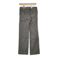 Johnbull 横ヒッコリー パンツ グレー ホワイト レディース ジョンブル【中古】5-0810G∞