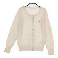 Franche lippee 熊 ベア カーディガン ベージュ レディース フランシュリッペ【中古】5-0921T∞