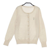 Franche lippee 熊 ベア カーディガン ベージュ レディース フランシュリッペ【中古】5-0921T∞