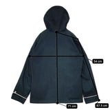 Pal'las Palace コットン フード付きジャケット ブルゾン ネイビー レディース パラスパレス【中古】5-0810M∞