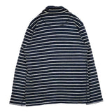 Pal'las Palace インディゴ ボーダー 長袖カットソー サイズ4 ポロシャツ ネイビー ホワイト レディース パラスパレス【中古】5-0810M∞