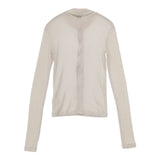 INSCRIRE リブニット i24aw-cut66r ニットソー セーター ニット 24AW ベージュ レディース アンスクリア【中古】5-0814T∞