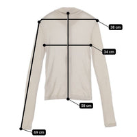 INSCRIRE リブニット i24aw-cut66r ニットソー セーター ニット 24AW ベージュ レディース アンスクリア【中古】5-0814T∞