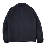 YAECA melton wool work coverall jacket 153053 ウール ジャケット ネイビー レディース ヤエカ【中古】5-0906T∞