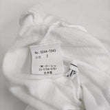 ゴーシュ G244-T043 30/1 リリース天竺 プルオーバー 定価13200円 長袖Ｔシャツ カットソー ロンＴ ホワイト レディース ゴーシュ【中古】5-0514M♪