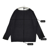 IENA リブB/NP/O リブニット セーター 21080900247040 ウール セーター ニット ブラック レディース イエナ【中古】5-0906T∞