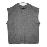 JOURNAL STANDARD ヘアリービッグベスト 定価12100円 ノースリーブニット ベスト 24aw グレー レディース ジャーナルスタンダード【中古】5-0906T∞