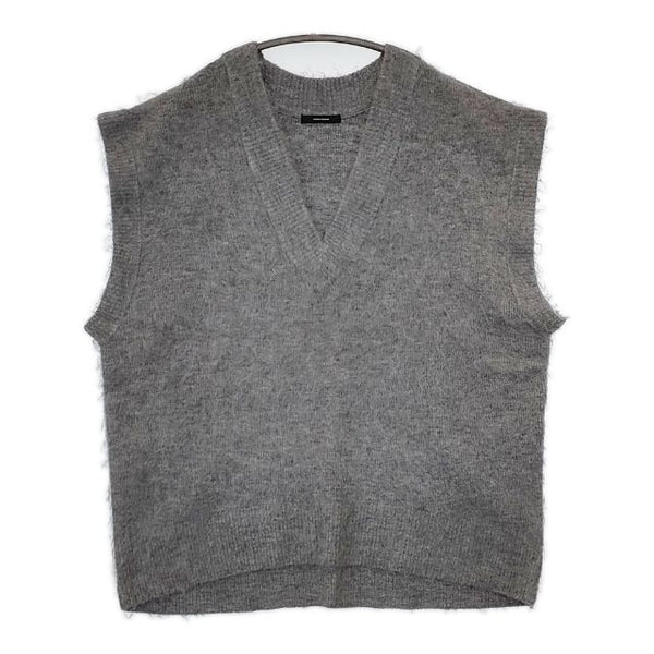 JOURNAL STANDARD ヘアリービッグベスト 定価12100円 ノースリーブニット ベスト 24aw グレー レディース ジャーナルスタンダード【中古】5-0906T∞