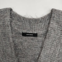 JOURNAL STANDARD ヘアリービッグベスト 定価12100円 ノースリーブニット ベスト 24aw グレー レディース ジャーナルスタンダード【中古】5-0906T∞