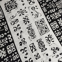 JOURNAL STANDARD ヘリテージプリントシャツ 定価20900円 オーバーサイズ 長袖シャツ 23AW ブラック ホワイト レディース ジャーナルスタンダード【中古】5-0730M∞
