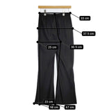 CITYSHOP イージーフレアパンツ 23030042210010 サイズ36 パンツ 2023SS ブラック レディース シティショップ【中古】5-0707M△