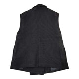 AEWEN MATOPH ツイードノースリーブジャケット ベスト ジレ 定価46200円 8722-299-0023 ジャケット 23aw ブラック レディース イウエンマトフ【中古】5-0906T∞