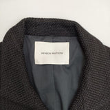 AEWEN MATOPH ツイードノースリーブジャケット ベスト ジレ 定価46200円 8722-299-0023 ジャケット 23aw ブラック レディース イウエンマトフ【中古】5-0906T∞