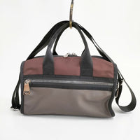 HIROKO KOSHINO TRUNK HIROKO KOSHINO 2WAY ボストンバッグ ショルダー トートバッグ グレージュ ブラウン レディース ヒロコ・コシノ【中古】5-0806G∞