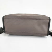HIROKO KOSHINO TRUNK HIROKO KOSHINO 2WAY ボストンバッグ ショルダー トートバッグ グレージュ ブラウン レディース ヒロコ・コシノ【中古】5-0806G∞