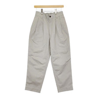 MHL. 595-5143501 WASHED COMPACT COTTON 定価30910円 サイズ2 パンツ 25SS ライトグレー レディース エムエイチエル【中古】5-0429M♪