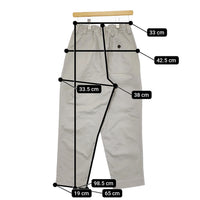 MHL. 595-5143501 WASHED COMPACT COTTON 定価30910円 サイズ2 パンツ 25SS ライトグレー レディース エムエイチエル【中古】5-0429M♪
