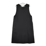 MHL. 595-4256501 LIGHT COTTON WOOL DRILL 2 定価38500円 ノースリーブワンピース 24AW ブラック レディース エムエイチエル【中古】5-0429T♪