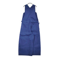 TENNE HANDCRAFTED MODERN V NECK ALL IN ONE ノースリーブオールインワン ブルー レディース テンハンドクラフテッドモダン【中古】5-0429S♪