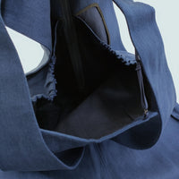 TENNE HANDCRAFTED MODERN V NECK ALL IN ONE ノースリーブオールインワン ブルー レディース テンハンドクラフテッドモダン【中古】5-0429S♪