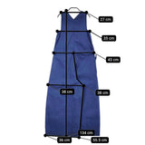 TENNE HANDCRAFTED MODERN V NECK ALL IN ONE ノースリーブオールインワン ブルー レディース テンハンドクラフテッドモダン【中古】5-0429S♪
