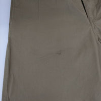 MHL. 595-4143505 CRISP COTTON PLAINWEAVE ベルト付き コットン パンツ 24SS カーキ レディース エムエイチエル【中古】5-0730G∞