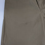 MHL. 595-4143505 CRISP COTTON PLAINWEAVE ベルト付き コットン パンツ 24SS カーキ レディース エムエイチエル【中古】5-0730G∞