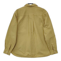 MHL. 595-9153502 コットン 長袖シャツ マスタード レディース エムエイチエル【中古】5-0730M∞