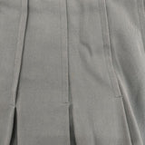 MARGARET HOWELL 578-1132005 SOFT GABARDINE 定価45000円 コットン スカート ブルーグリーン レディース マーガレットハウエル【中古】5-0730M∞