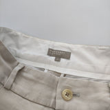 MARGARET HOWELL 578-9144002 YARN DYE HEAVY COTTON TWILL ワイド ガウチョ パンツ ベージュ レディース マーガレットハウエル【中古】5-0803M∞