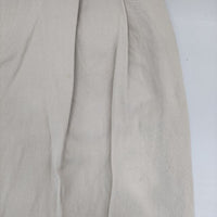 MARGARET HOWELL 578-9144002 YARN DYE HEAVY COTTON TWILL ワイド ガウチョ パンツ ベージュ レディース マーガレットハウエル【中古】5-0803M∞