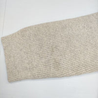 MARGARET HOWELL 578-9163007 WOOL COTTON JUMPER KNIT セーター ニット ベージュ レディース マーガレットハウエル【中古】5-0818T∞