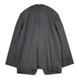 Spick and Span ウールライクノーカラールーズジャケット 定価24200円 ノーカラージャケット 23aw チャコールグレー レディース スピックアンドスパン【中古】5-0921T∞