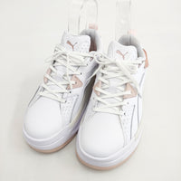 PUMA ウィメンズ ブラスター スニーカー 定価14300円 サイズ24.5cm スニーカー ホワイト ピンク レディース プーマ【中古】5-0908G◎