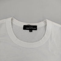 tricot COMME des GARCONS いちご スパンコール 長袖Ｔシャツ カットソー ロンＴ AD2017 ホワイト レディース トリココムデギャルソン【中古】5-0730M∞