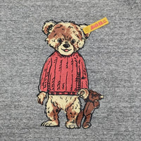 R&D.M.Co- ベアボーイロングスリーブT S 7263 長袖Ｔシャツ カットソー ロンＴ 25SS グレー レディース オールドマンズテーラー【中古】5-0429M♪