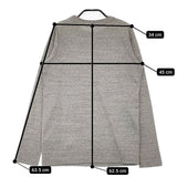 R&D.M.Co- ベアボーイロングスリーブT S 7263 長袖Ｔシャツ カットソー ロンＴ 25SS グレー レディース オールドマンズテーラー【中古】5-0429M♪