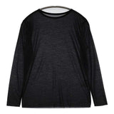 R&D.M.Co- 長袖Ｔシャツ カットソー ロンＴ ブラック レディース オールドマンズテーラー【中古】5-0927M∞