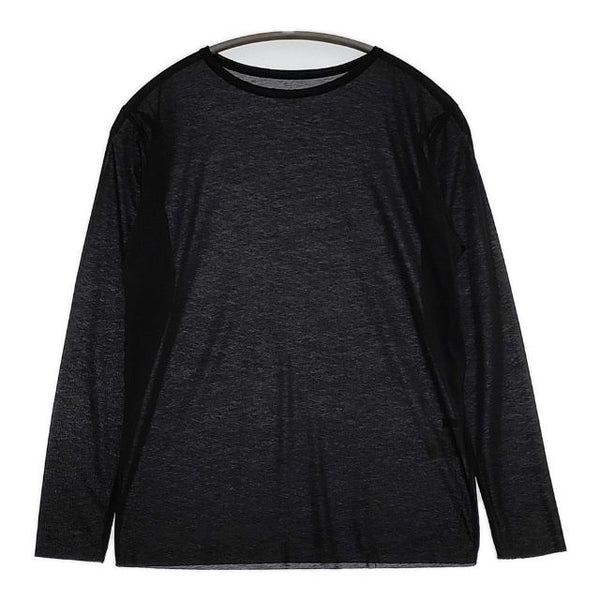 R&D.M.Co- 長袖Ｔシャツ カットソー ロンＴ ブラック レディース オールドマンズテーラー【中古】5-0927M∞