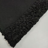 R&D.M.Co- フリルデコレーションボタンビブ 7131 定価44000円 ベスト 24AW ブラック レディース オールドマンズテーラー【中古】5-0906T∞