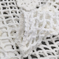 tricot COMME des GARCONS TG-N201 カギ編み メッシュ 花 カーディガン AD2020 ホワイト レディース トリココムデギャルソン【中古】5-0429M♪