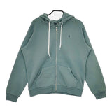 POLO RALPH LAUREN 裏起毛 スウェットジップアップ パーカー ライトグリーン レディース ポロ・ラルフローレン【中古】5-0730T∞