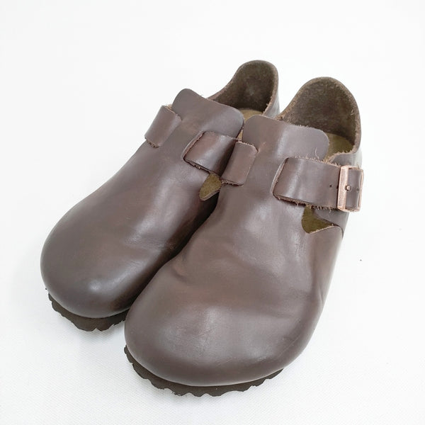BIRKENSTOCK LONDON ロンドン 24cm シューズ・靴 ブラウン レディース ビルケンシュトック【中古】5-0904G◎