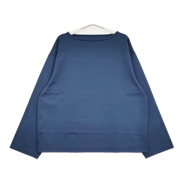 OUTIL 新品 TORICOT AAST サイズ2 OU-C007 バスクシャツ 定価24200円 長袖Ｔシャツ カットソー ロンＴ ネイビー メンズ ウティ【中古】5-0603M♪