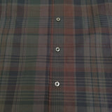 CIOTA 新品 Band Collar Shirt サイズ3 SHLM-109-DMDCH 定価29700円 バンドカラー チェック 長袖シャツ グレー メンズ シオタ【中古】5-0603M♪