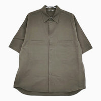 kontor 新品 SS WORK SHIRT サイズ2 KON-SH02241 定価26400円 半袖シャツ グレー メンズ コントール【中古】5-0603S♪