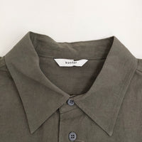 kontor 新品 SS WORK SHIRT サイズ2 KON-SH02241 定価26400円 半袖シャツ グレー メンズ コントール【中古】5-0603S♪