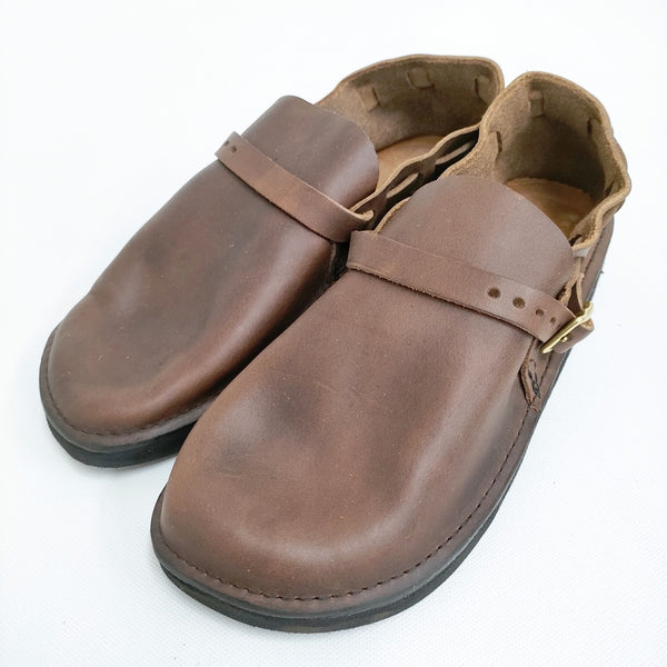 AURORA SHOES 未使用 Middle English ミドルイングリッシュ 6D 定価37400円 シューズ・靴 ブラウン レディース オーロラシューズ【中古】5-0523G♪