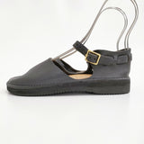 AURORA SHOES 新品 Chinese Mary Jane チャイニーズメリージェーン 定価33000円 5C 靴 ブラック レディース オーロラシューズ【中古】5-0523G♪