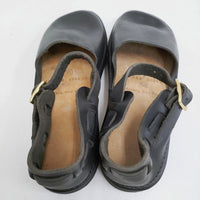 AURORA SHOES 新品 Chinese Mary Jane チャイニーズメリージェーン 定価33000円 5C 靴 ブラック レディース オーロラシューズ【中古】5-0523G♪